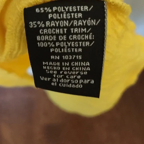 Zac & Rachel Woman yellow top - Picture 5 of 5